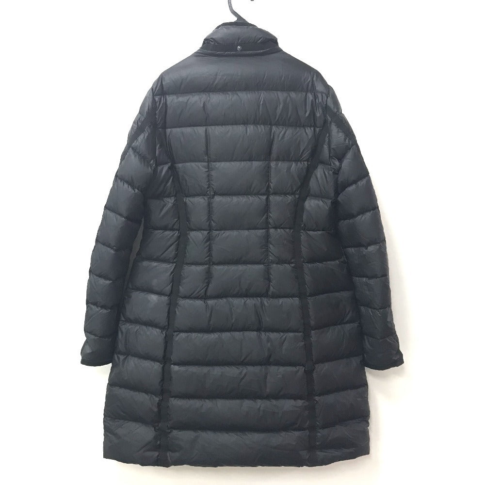 MONCLER logo patch long-sleeved HERMIFUR GIUBBOTTO HERMIFUR JACKET, polyester, long down jacket, women's, navy