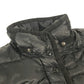 MONCLER logo patch long-sleeved HERMIFUR GIUBBOTTO HERMIFUR JACKET, polyester, long down jacket, women's, navy
