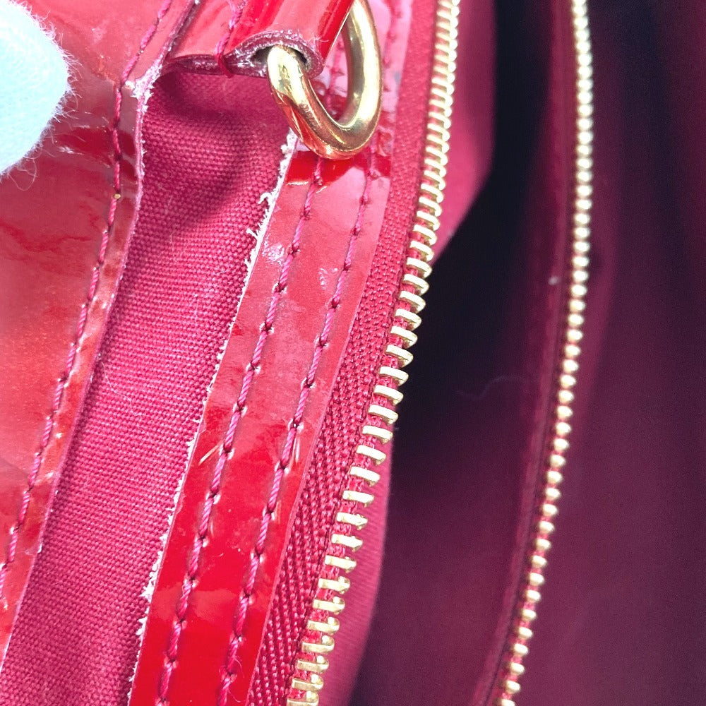 LOUIS VUITTON M93642 Monogram Vernis Wilshire PM Wilshire PM Bag Handbag Tote Bag Monogram Vernis Canvas Ladies Pomme d'Amour Red