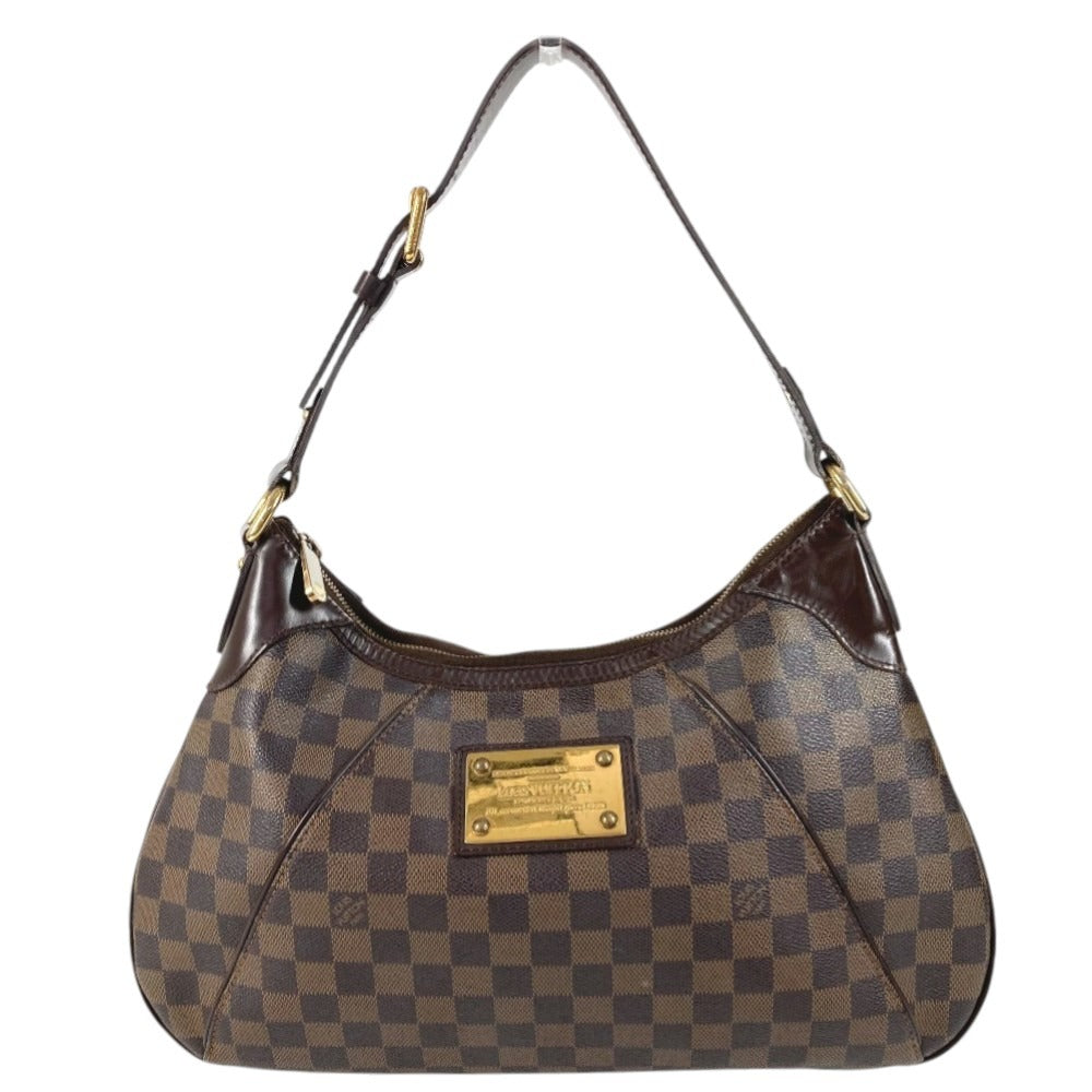 LOUIS VUITTON N48181 ダミエ テムズGM テムズ GM 肩掛け カバン ショルダーバッグ ダミエキャンバス ユニセックス エベヌ ブラウン