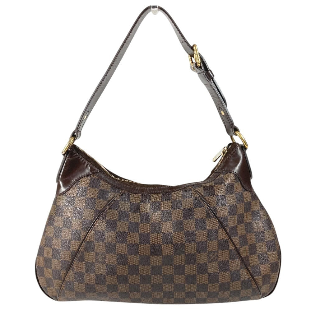 LOUIS VUITTON N48181 ダミエ テムズGM テムズ GM 肩掛け カバン ショルダーバッグ ダミエキャンバス ユニセックス エベヌ ブラウン
