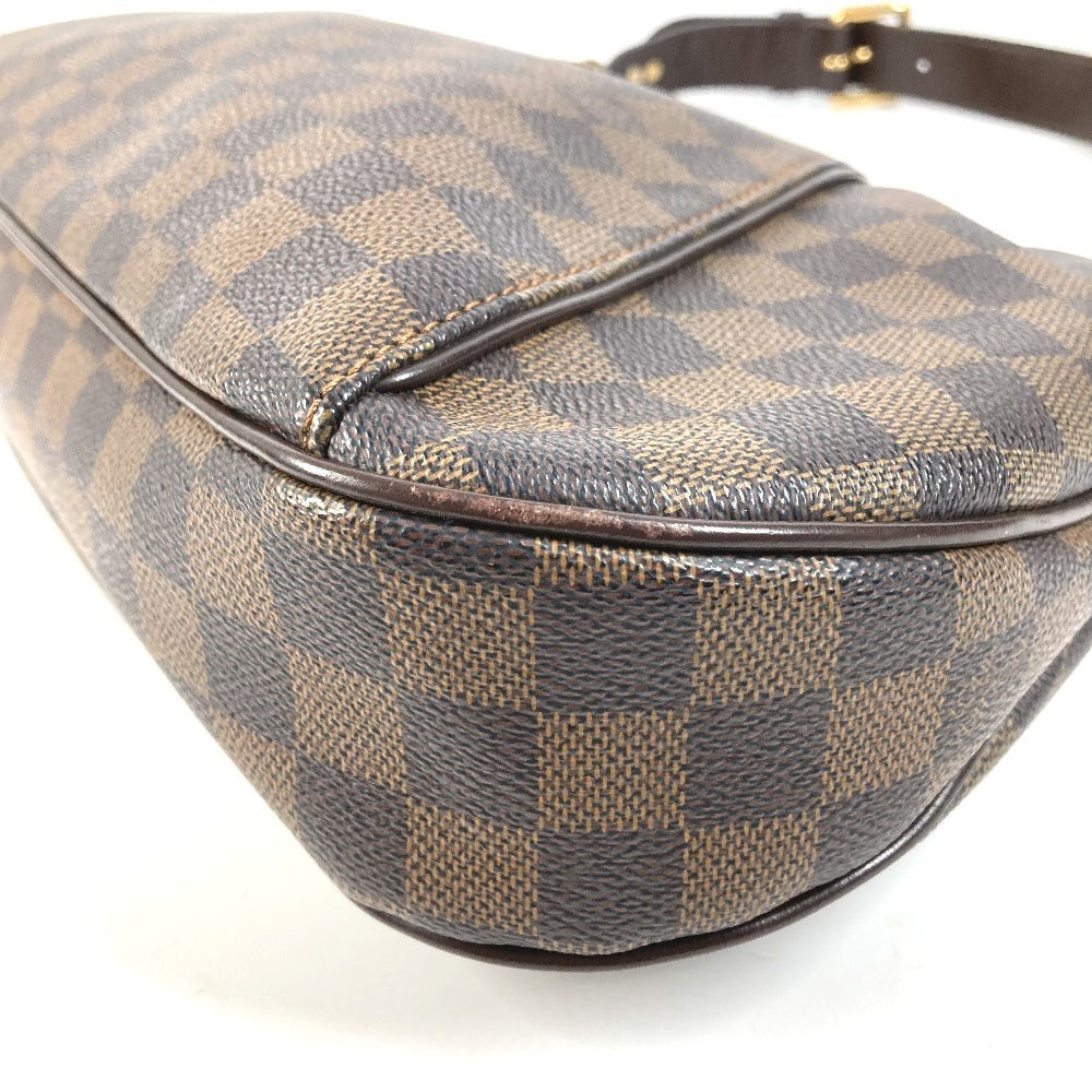 LOUIS VUITTON N48181 ダミエ テムズGM テムズ GM 肩掛け カバン ショルダーバッグ ダミエキャンバス ユニセックス エベヌ ブラウン