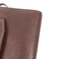 HERMES Envelope Bag Flap Pouch Second Bag Clutch Bag Leather Unisex Brown