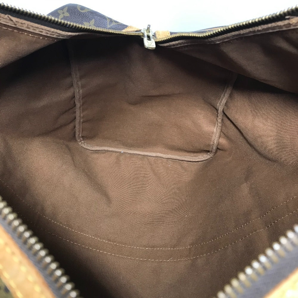 LOUIS VUITTON M41622 Monogram Sac Souple 55 Sac Souple 55 Travel Bag Handbag Travel Bag Boston Bag Monogram Canvas Unisex Brown