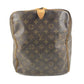 LOUIS VUITTON M41622 Monogram Sac Souple 55 Sac Souple 55 Travel Bag Handbag Travel Bag Boston Bag Monogram Canvas Unisex Brown