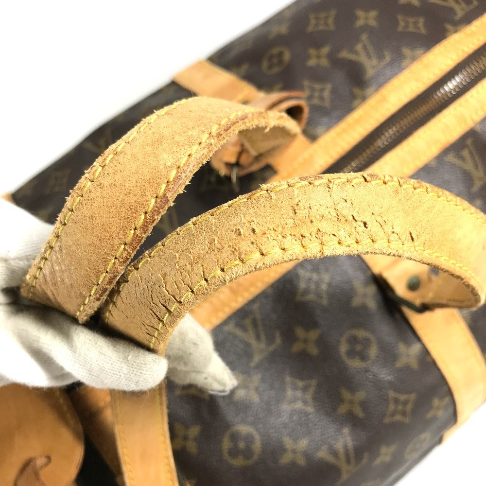 LOUIS VUITTON M41622 Monogram Sac Souple 55 Sac Souple 55 Travel Bag Handbag Travel Bag Boston Bag Monogram Canvas Unisex Brown