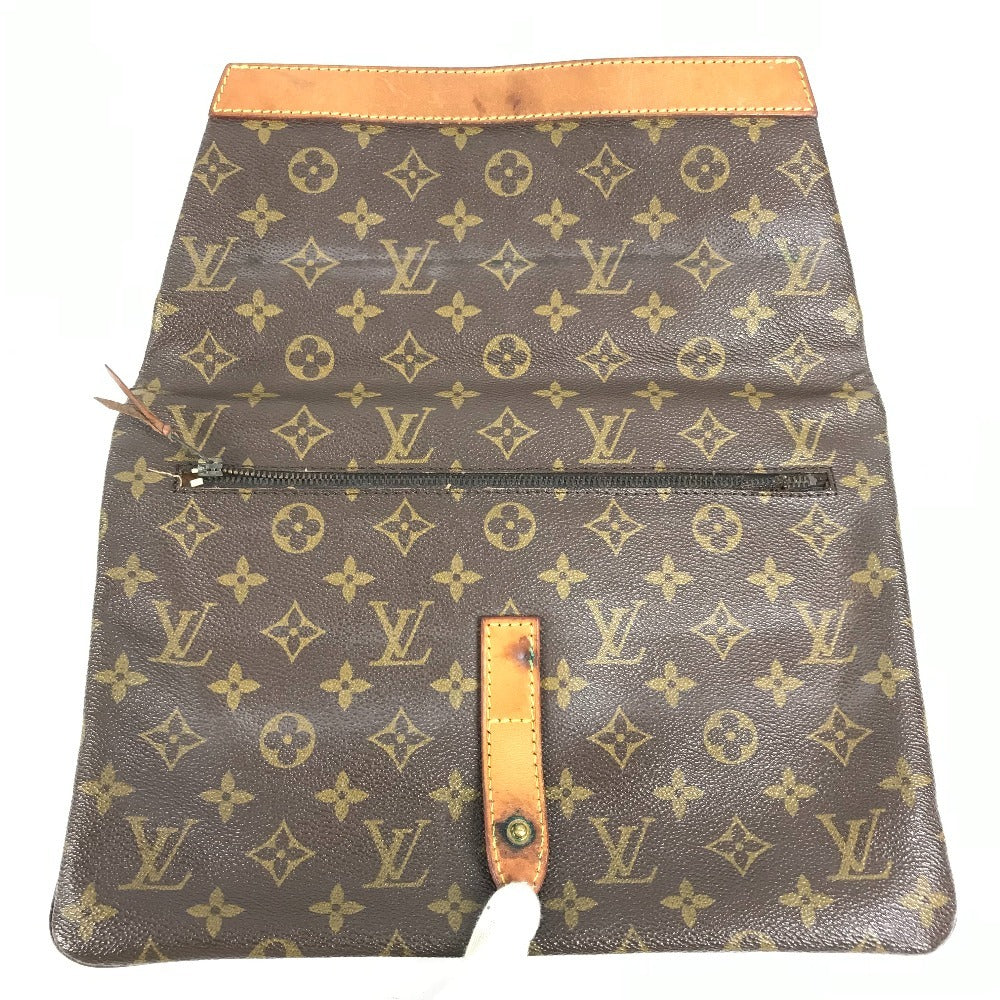LOUIS VUITTON M51805 Monogram Vintage Pochette Pliant Bag Document Bag Flap Second Bag Clutch Bag Monogram Canvas Unisex Brown