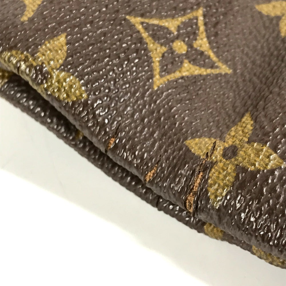 LOUIS VUITTON M51805 Monogram Vintage Pochette Pliant Bag Document Bag Flap Second Bag Clutch Bag Monogram Canvas Unisex Brown