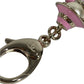 CHANEL B25B Gabrielle Chanel Doll CC Coco Mark Logo Faux Pearl Heart Star Bag Charm Key Holder Metal Ladies Pink