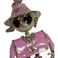 CHANEL B25B Gabrielle Chanel Doll CC Coco Mark Logo Faux Pearl Heart Star Bag Charm Key Holder Metal Ladies Pink