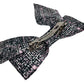 CHANEL 25B CC Coco Mark Logo Ribbon Hair Accessory Hair Clip Barrette Silk Women's Pink