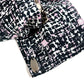CHANEL 25B CC Coco Mark Logo Ribbon Hair Accessory Hair Clip Barrette Silk Women's Pink