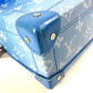 LOUIS VUITTON M45430 モノグラム クラウズ 雲 ソフトトランク 斜め掛け カバン BOX ボックス ショルダーバッグ レザー/キャンバス ユニセックス ブルー