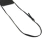 FENDI Zucca Logo Bag Flap Crossbody Pochette Shoulder Bag Leather/Canvas Unisex Black