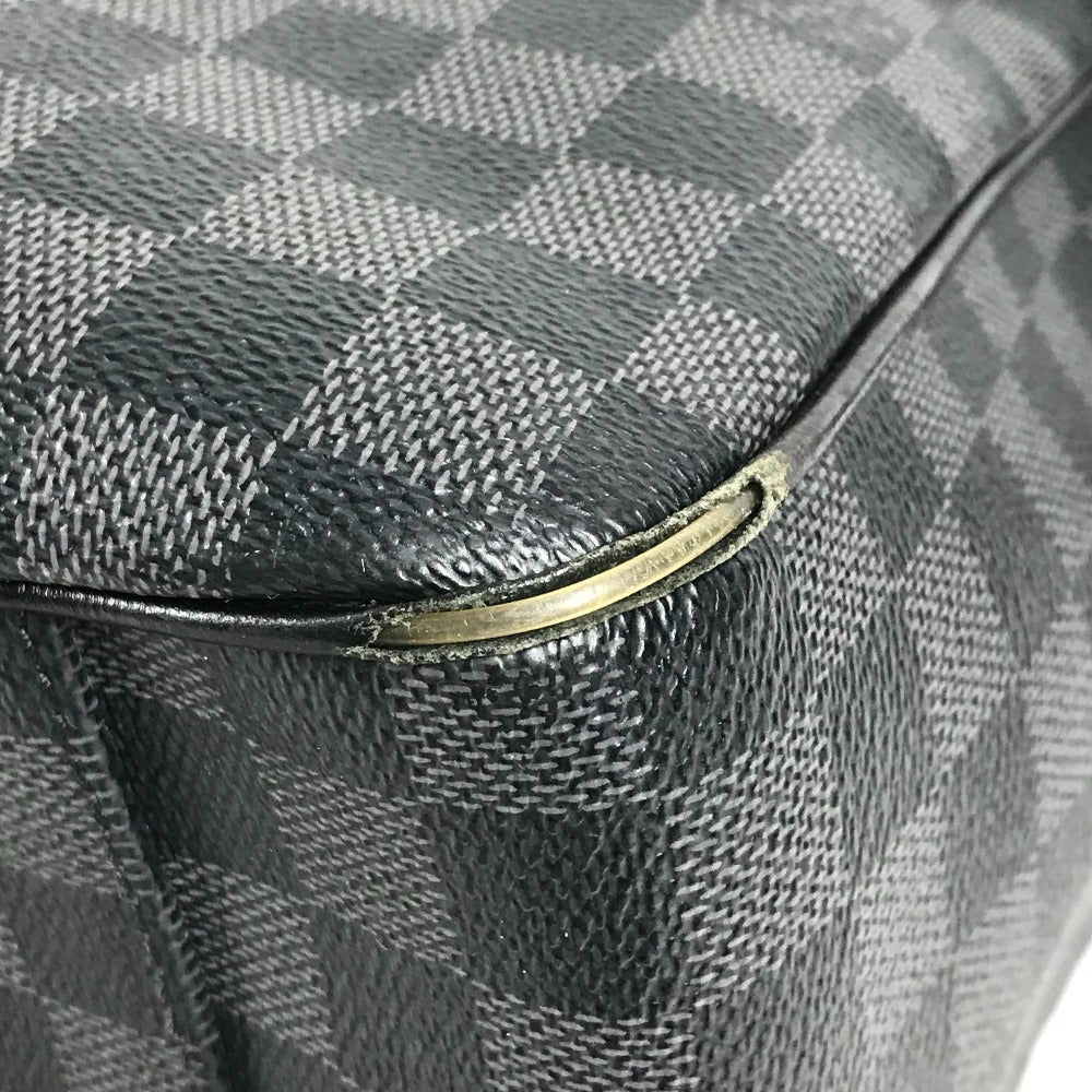 LOUIS VUITTON N51192 Damier Graphite Tadao Tote Bag, Vertical, Crossbody, 2-Way, Shoulder Bag, Damier Graphite Canvas, Unisex, Black