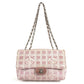 CHANEL A15285 New Travel Line CC Coco Mark Logo Shoulder Bag W Chain Chain Bag Flap Shoulder Bag Nylon Ladies Pink