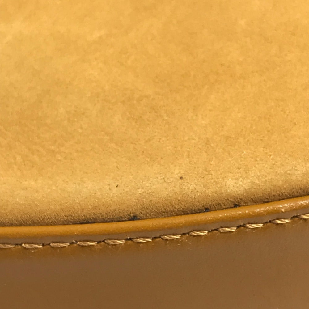BVLGARI アスコット カバン 肩掛け ショルダーバッグ ヌバック ユニセックス ベージュ系