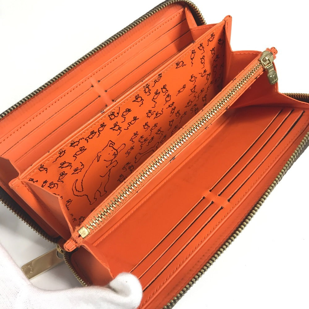 LOUIS VUITTON M63875 モノグラム キャットグラム ジッピーウォレット ロングウォレット ラウンドファスナー 長財布 モノグラムキャンバス ユニセックス ブラウン