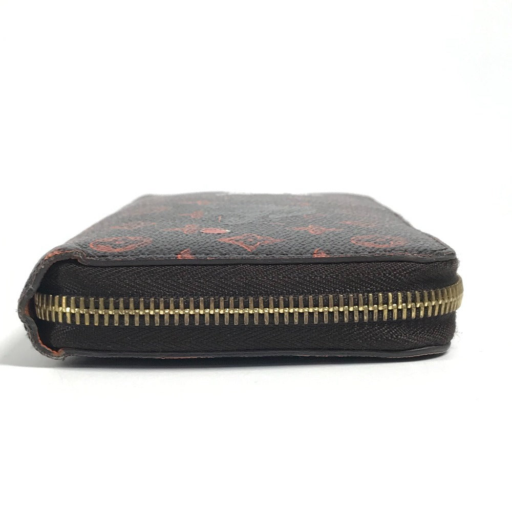 LOUIS VUITTON M63875 モノグラム キャットグラム ジッピーウォレット ロングウォレット ラウンドファスナー 長財布 モノグラムキャンバス ユニセックス ブラウン
