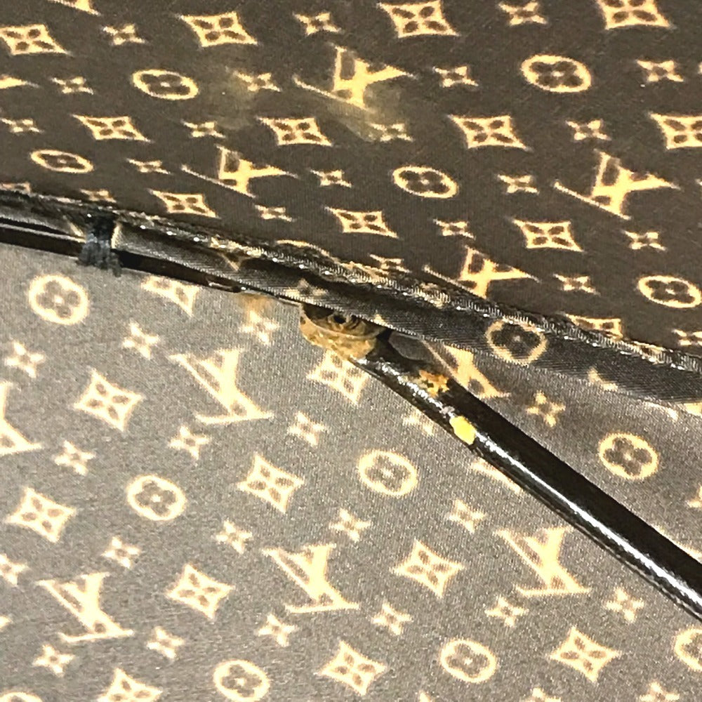 LOUIS VUITTON 不明 Monogram vintage Umbrellas, long umbrellas, miscellaneous goods, interior design umbrella polyamide Brown Used
