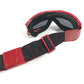 CHANEL Sports goggles glasses glasses eyewear sunglasses Plastic Red Used