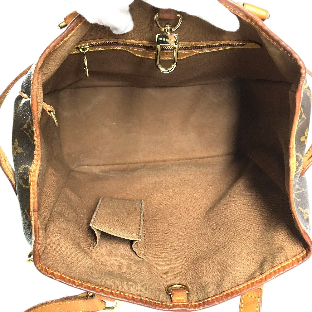 LOUIS VUITTON M51154 Monogram Batignolles Horizontal Bag Hand Bag Shoulder Bag Tote Bag MonogramCanvas Brown Used