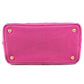 PRADA Canapa logo Bag Tote Bag Hand Bag cotton pink Used
