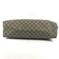 GUCCI 211137 GG Supreme GG Logo Bag Tote Bag shawl Shoulder Bag GG Supreme Canvas Beige/Dark brown Used