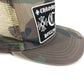 CHROME HEARTS Camouflage logo FUCK hat cap baseball mesh cap cotton / polyester khaki Used