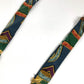 HERMES vintage Logo Apparel, Fashion Accessories suspenders silk / Leather Navy/Green Used