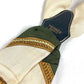 HERMES vintage Logo Apparel, Fashion Accessories suspenders silk White/Multicolore Used