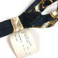 HERMES vintage Logo Apparel, Fashion Accessories suspenders silk / Leather Black/White Used