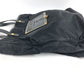 PRADA logo Hand Bag Tote Bag Leather / Nylon Black/Gold Used