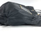 PRADA logo Hand Bag Tote Bag Leather / Nylon Black/Gold Used