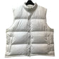 CHROME HEARTS Sleeveless down vest CHPlus Crossball Button Down Vest apparel tops outerwear Best polyester White Used