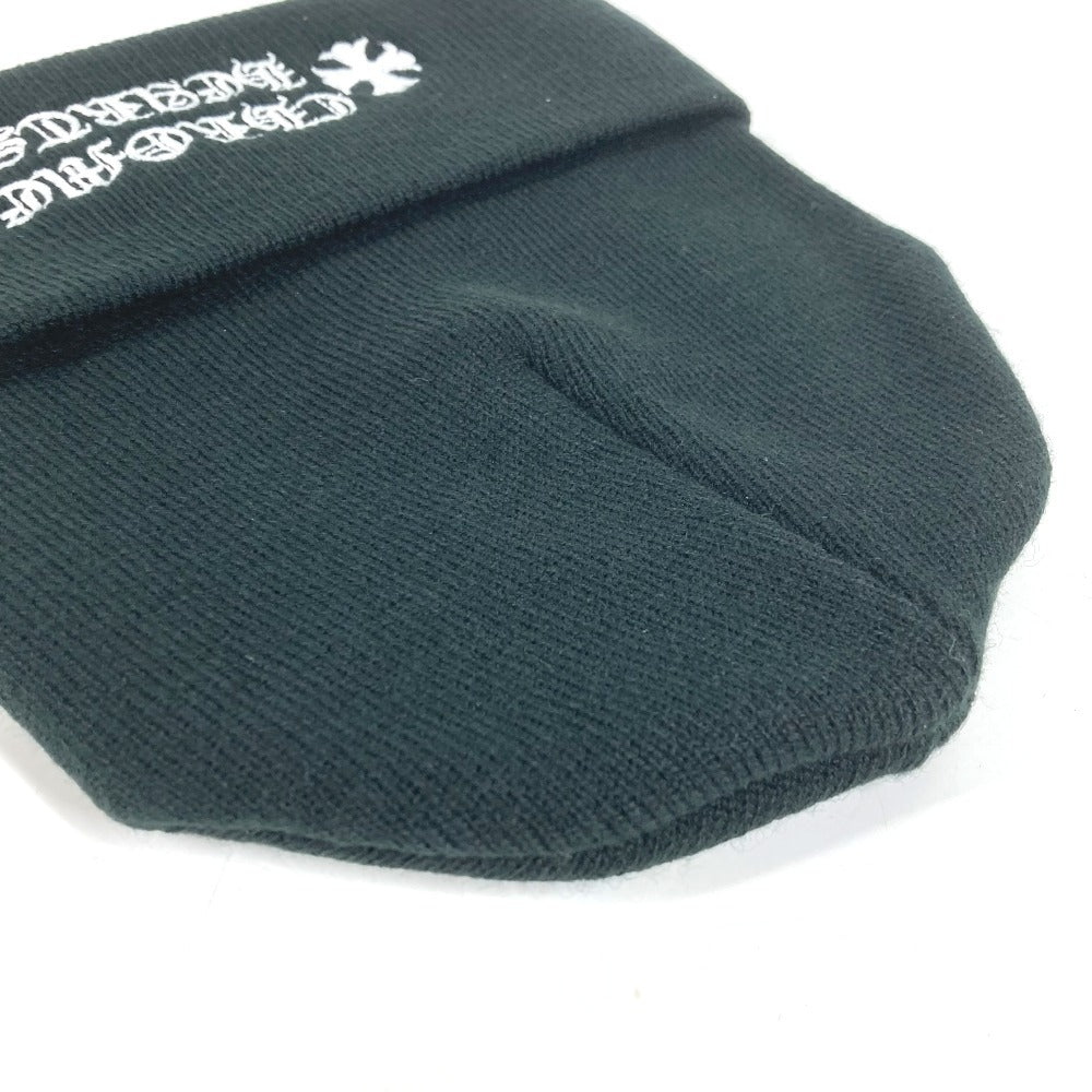 CHROME HEARTS Bicolor WATCH CAP beanie hat knit hat knit cap Knit hat acrylic Black/White Used