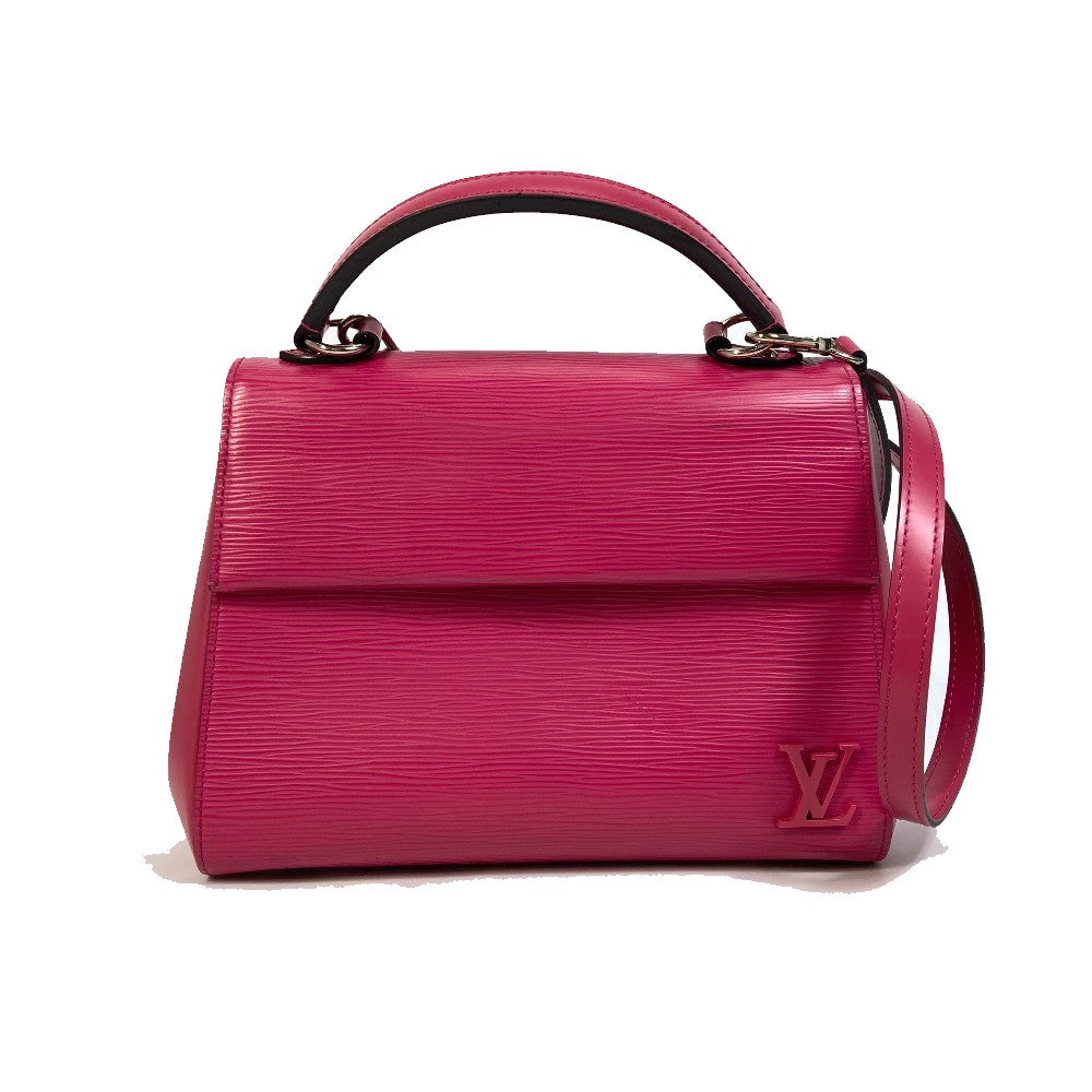 LOUIS VUITTON M42051 Epi Cluny BB Bag, 2-Way Shoulder/Handbag, Epi Leather, Women's, Hot Pink