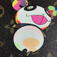 LOUIS VUITTON M61729 Monogram Panda Porte Monne Zip Long Wallet by Takashi Murakami, Monogram Canvas, Women's, Brown