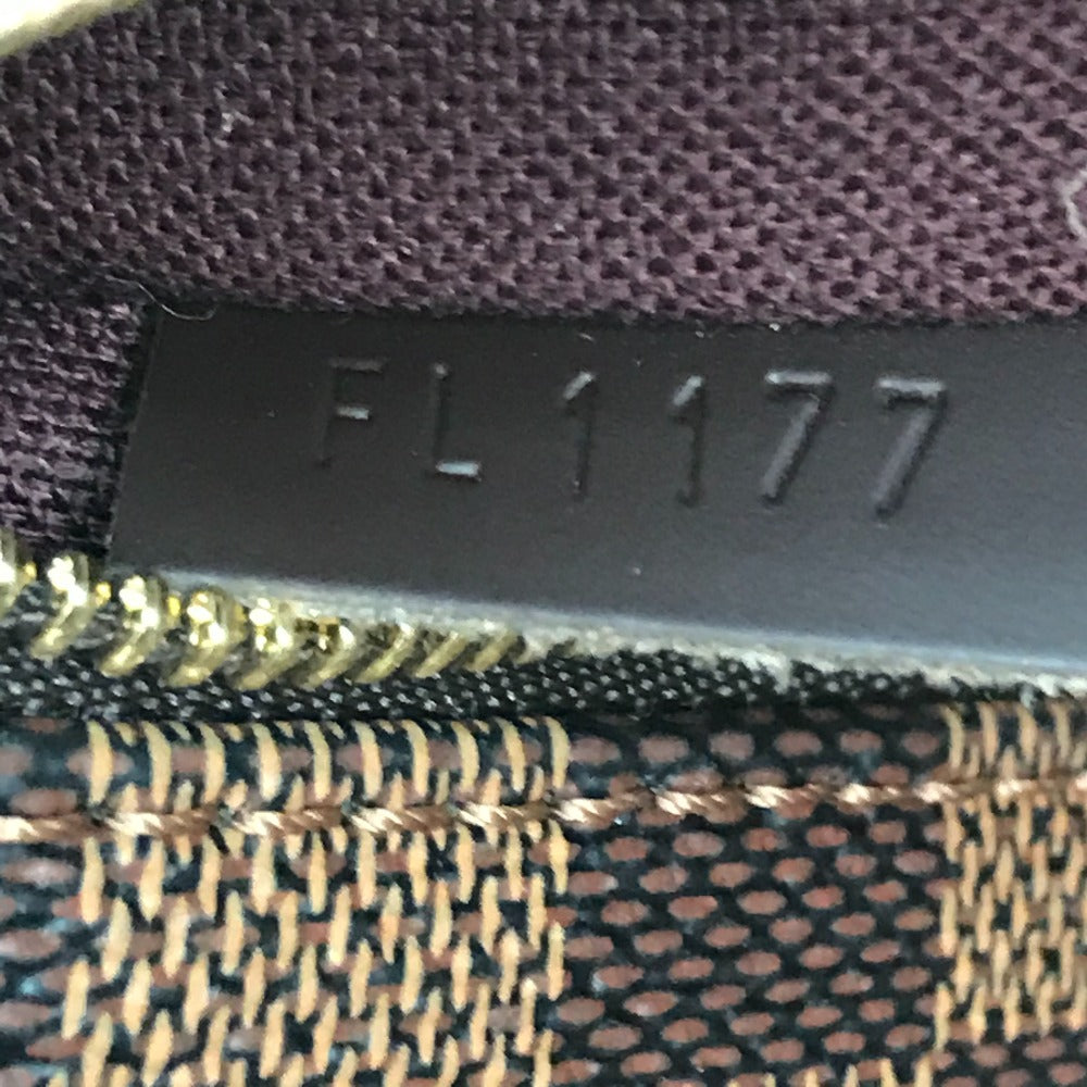 LOUIS VUITTON N41013 Damier Iena MM Tote Bag Shoulder Bag Damier Canvas Ebene Brown Women's