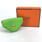 HERMES Le Vinquatre Coin Purse Wallet Coin Case in Swift Leather, Unisex, Apple Green and Light Green