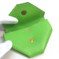 HERMES Le Vinquatre Coin Purse Wallet Coin Case in Swift Leather, Unisex, Apple Green and Light Green