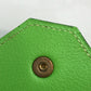 HERMES Le Vinquatre Coin Purse Wallet Coin Case in Swift Leather, Unisex, Apple Green and Light Green