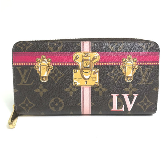 LOUIS VUITTON M62616 モノグラム サマートランク ジッピーウォレット 長財布 モノグラムキャンバス レディース ブラウン