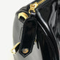 CHANEL CC Coco Mark Bag, 2-Way Shoulder Bag, Handbag, Boston Bag, Enamel, Women's, Black