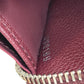 LOUIS VUITTON M67540 Zippy Lockme Long Wallet, Leather, Women's, Rose Soir Quartz, Orange Beige