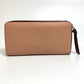LOUIS VUITTON M67540 Zippy Lockme Long Wallet, Leather, Women's, Rose Soir Quartz, Orange Beige