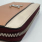 LOUIS VUITTON M67540 Zippy Lockme Long Wallet, Leather, Women's, Rose Soir Quartz, Orange Beige