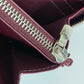 LOUIS VUITTON M67540 Zippy Lockme Long Wallet, Leather, Women's, Rose Soir Quartz, Orange Beige