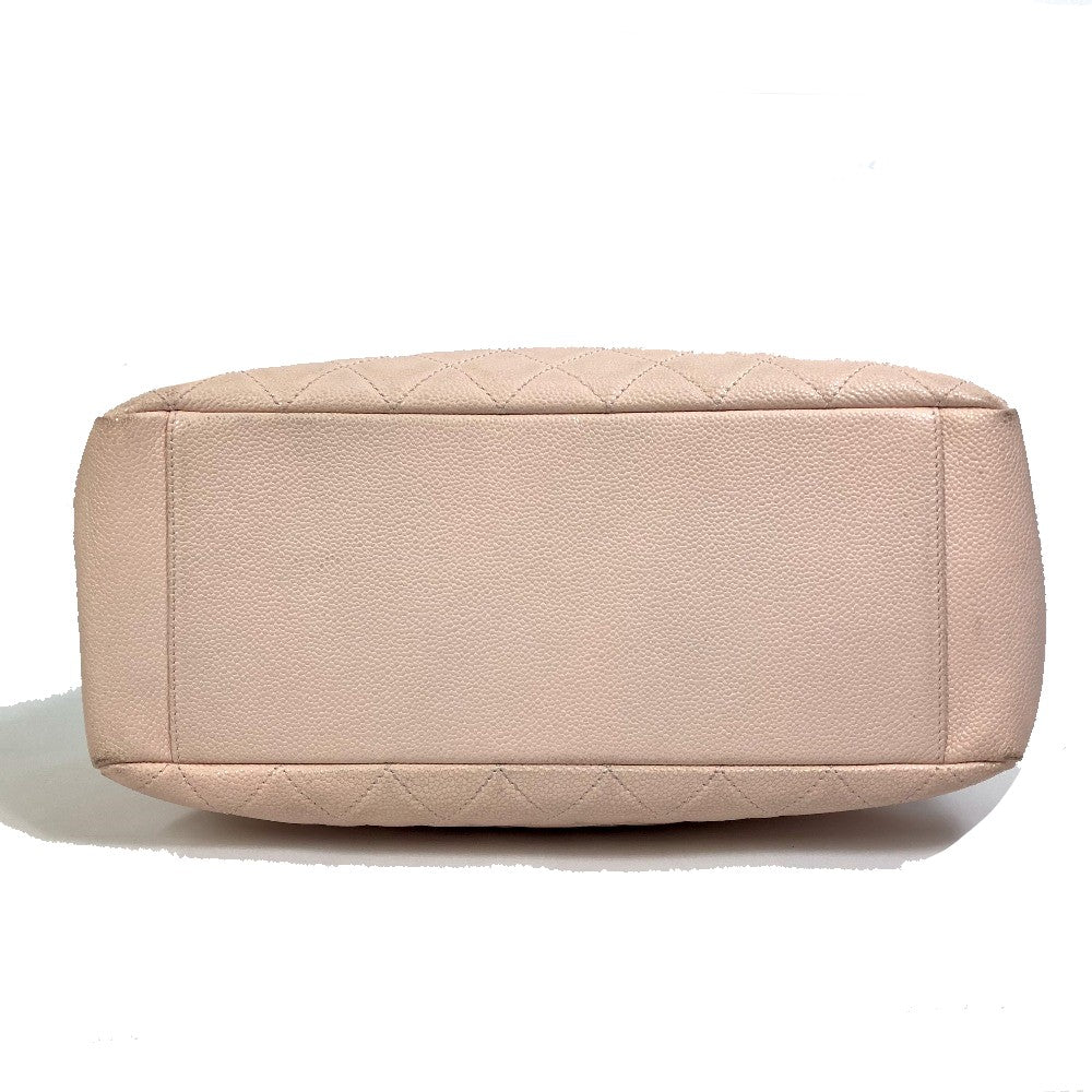 CHANEL A50995 CC Coco Mark Matelasse Bag Chain GST Shoulder Bag Tote Bag Caviar Skin Women's Pink