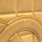 CHANEL A17809 CC Coco Mark Chocolate Bar Bag, Semi-Shoulder Handbag, Shoulder Tote Bag, Calfskin, Women's, Beige